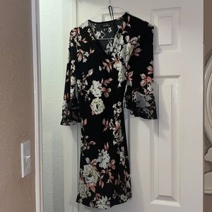 Flower midi dress